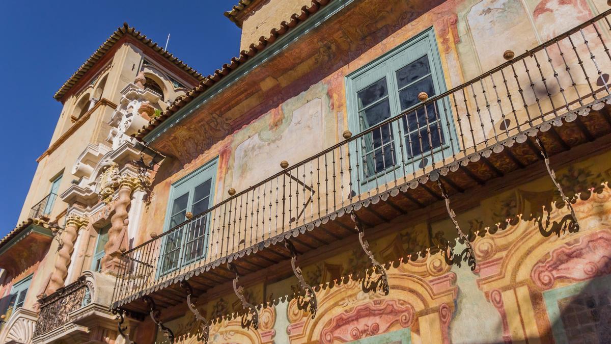 El balcón más bonito y más largo de España está en Écija, en el palacio de los Marqueses de Peñaflor.