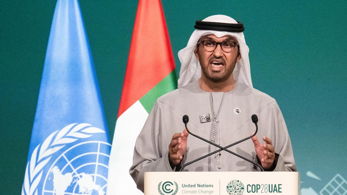El president de la COP28, Sultan Ahmed al-Jaber.