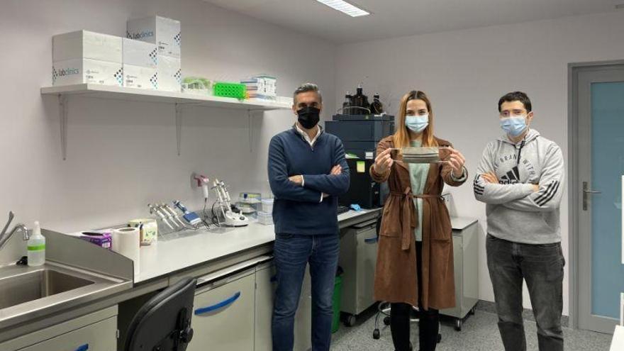 Tres investigadores aragoneses desarrollan un material de protección contra el covid a base de nanopartículas de plata