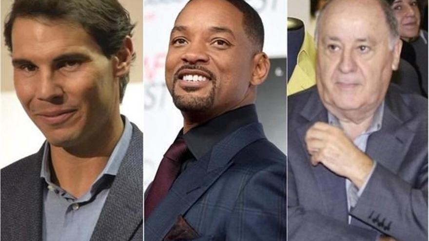 Rafa Nadal, Will Smith y Amancio Ortega, los jefes ideales.