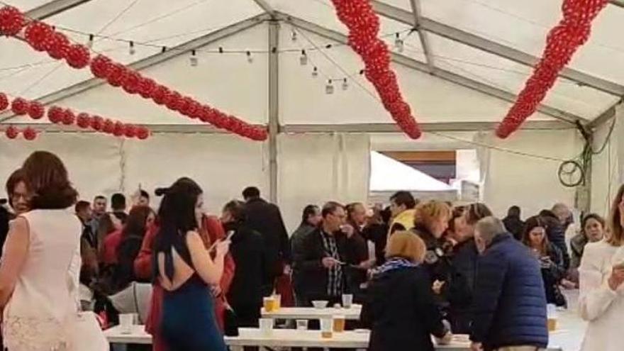 Un magnífico arroz en la degustación popular de la Feria de Abril de Benavente