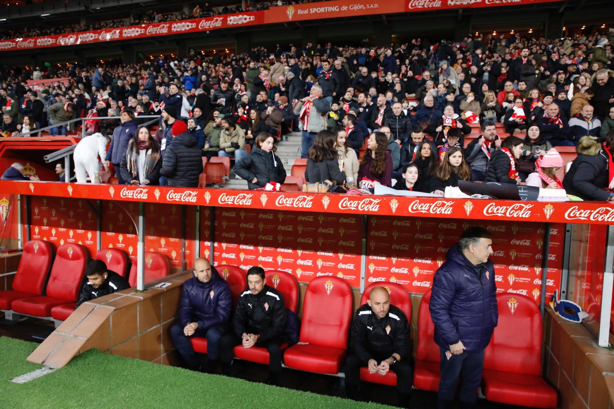 En imágenes: Así fue el Sporting-Málaga disputado en El Molinón