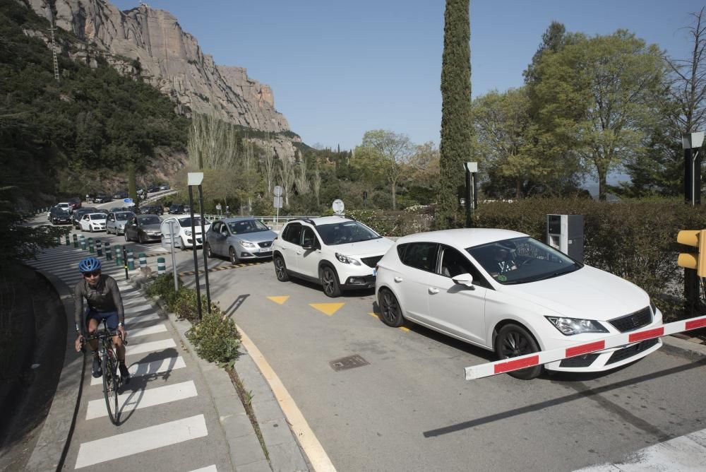 Turisme a Montserrat durant la Setmana Santa