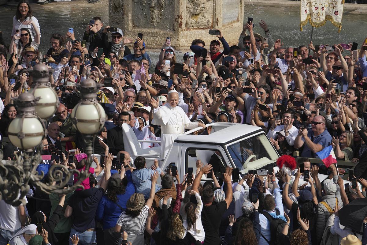 Misa de inicio del pontificado del papa León XIV
