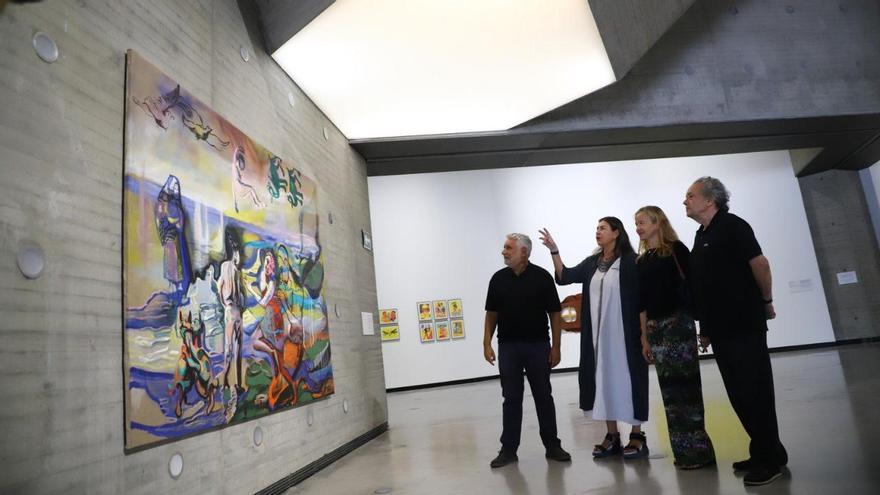 El C3A renueva la fachada mediática e inaugura la exposición &#039;Coser el río&#039; de Victoria Gil