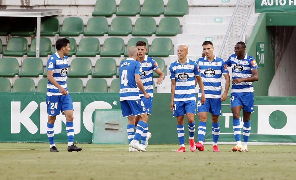 El Dépor gana 0-1 en Elche