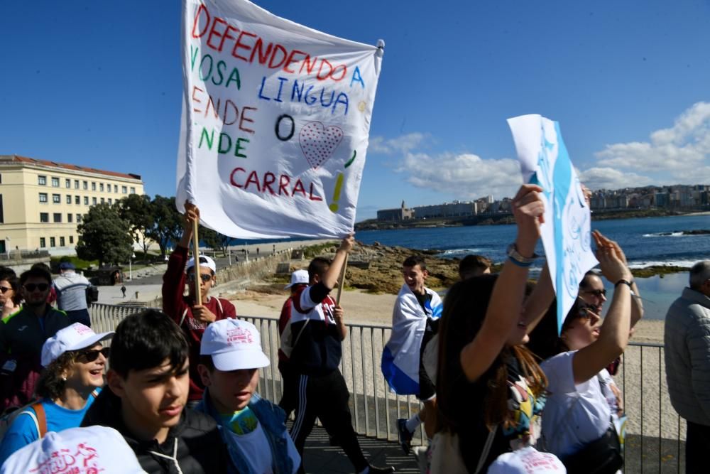 3.000 escolares de A Coruña en el Correlingua 2019