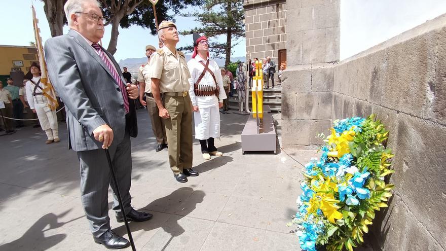 Gran Canaria homenajea a los caídos en la Batalla del Batán