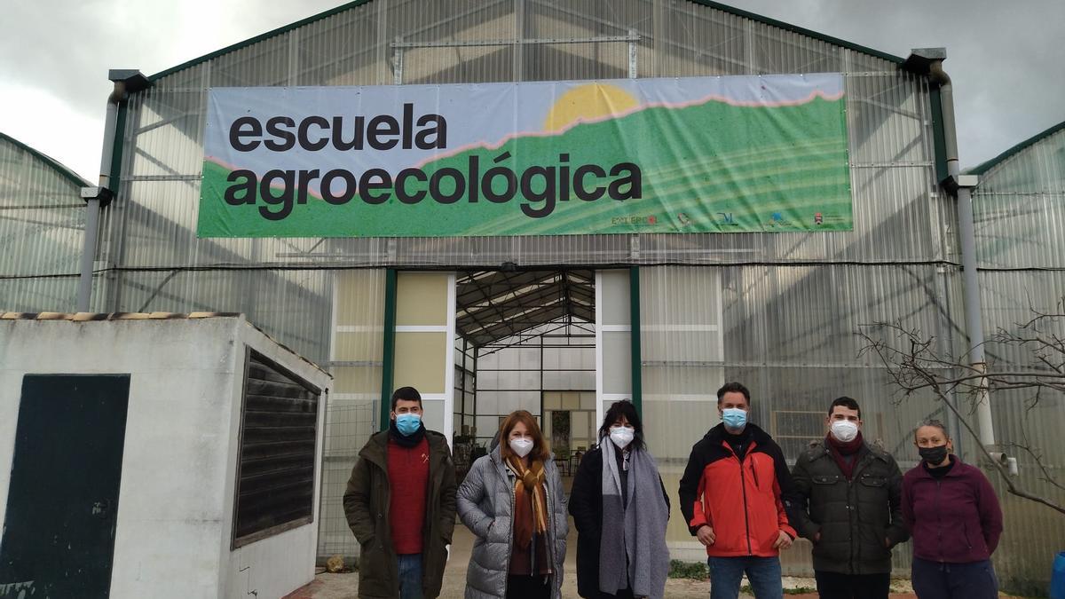 La diputada Natacha Rivas inauguró la Escuela de Agroecología.