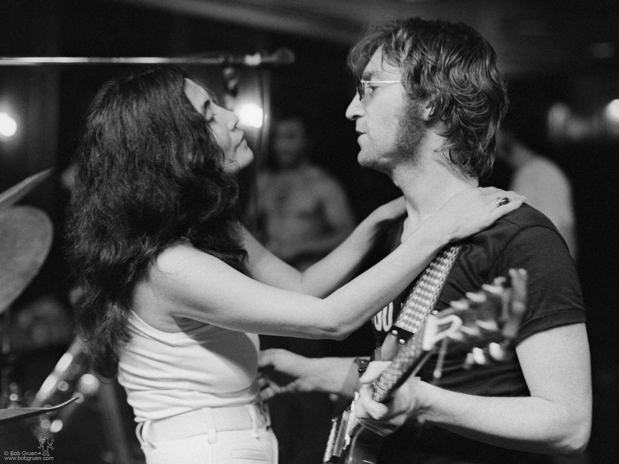 John Lennon y Yoko Ono en 1972