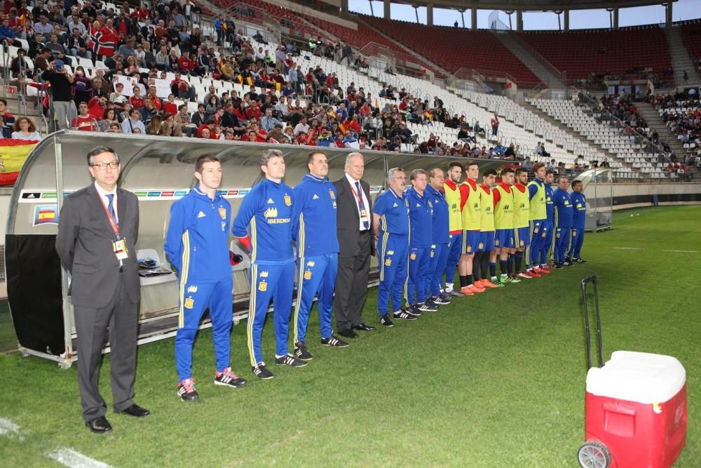 España 1 - 0 Noruega en Nueva Condomina