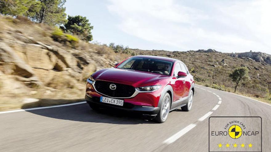 Recibió la máxima puntuación posible en las pruebas de colisión. MAZDA