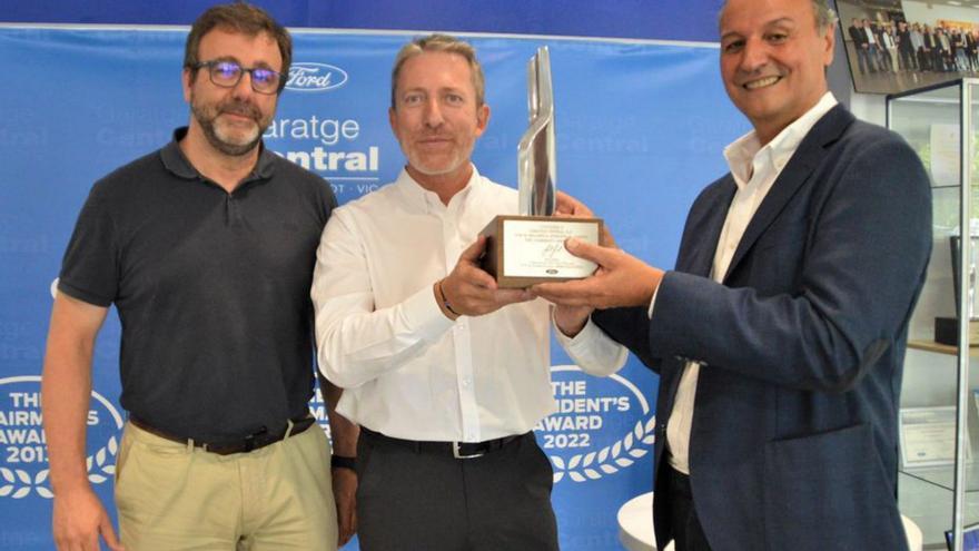 Ford Espanya distingeix el Garatge Central de Figueres