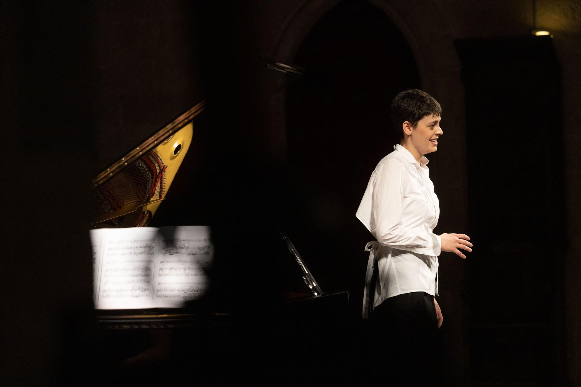 La mezzosoprano Emily d’Angelo ha debutat al festival amb un recital a l’església del Carme