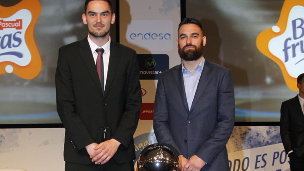 Satoransky y Popovic, protagonistas en la gala de presentación del Playoff de la ACB