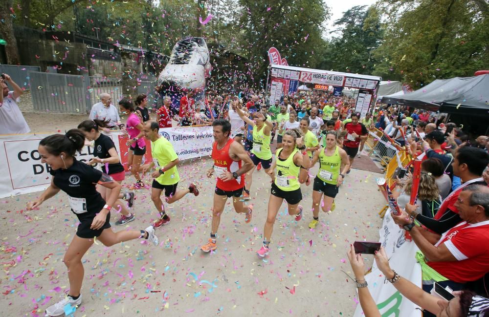 La competición arrancó ayer al mediodía en el parque vigués con 750 competidores