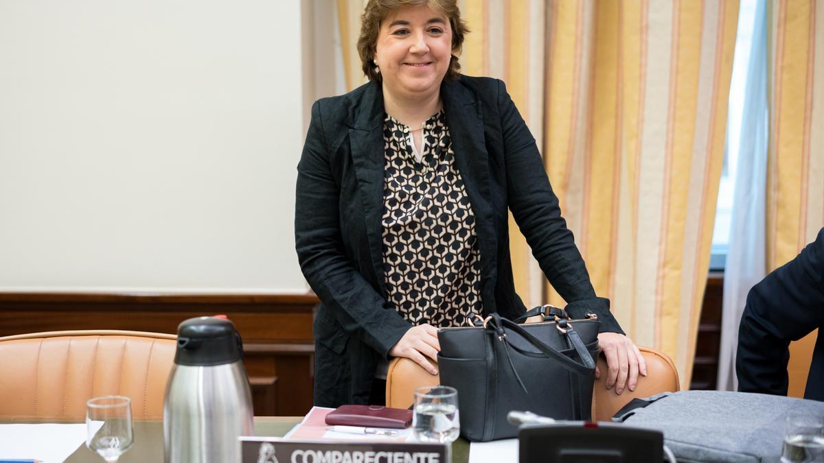 La presidenta interina del Consejo de Administración de la Corporación RTVE, Concepción Cascajosa.