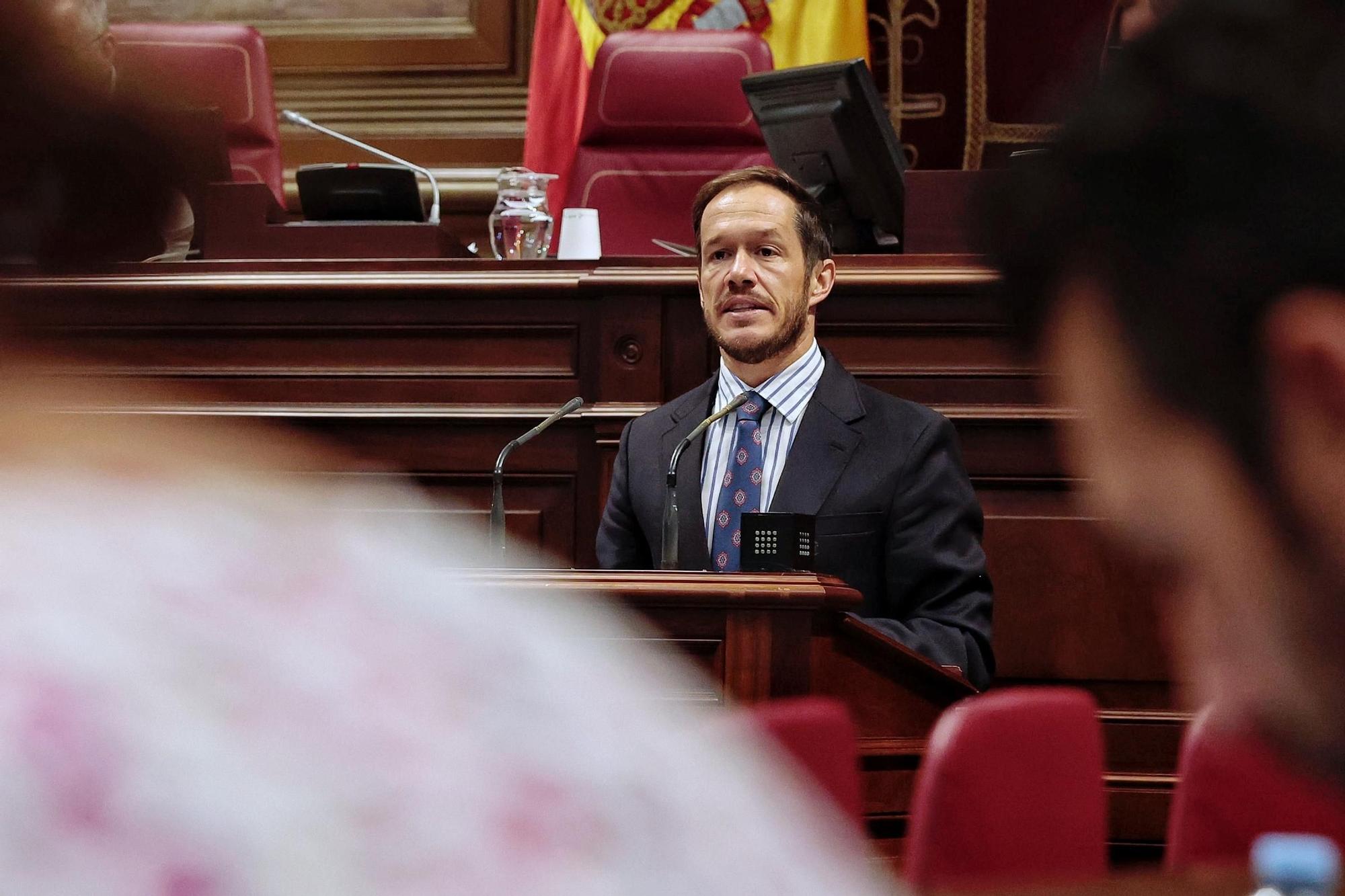 Pleno del Parlamento de Canarias (11/10/23)