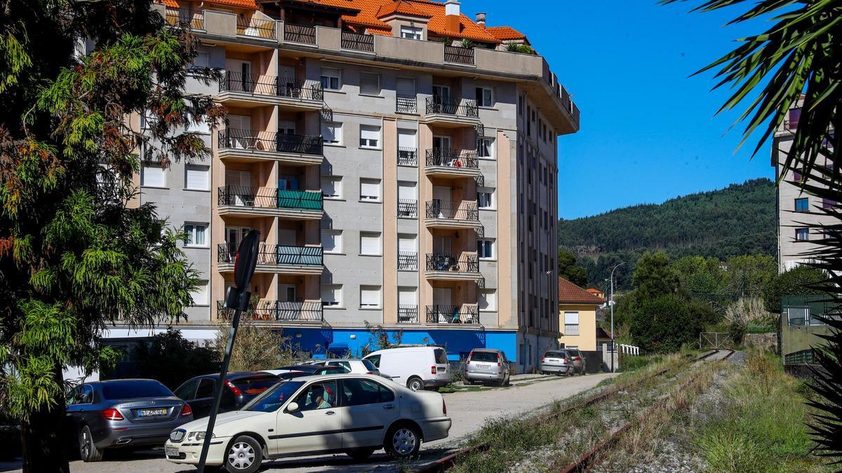 El entorno de O Ramal cuyo estado denuncian los vecinos.