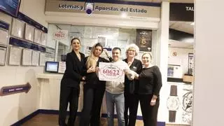 El 60622, último quinto premio de la Lotería de Navidad, vendido en Mallorca