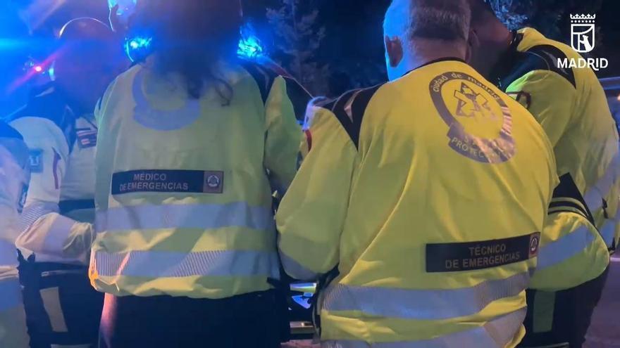 Un hombre herido grave tras ser atropellado en el distrito madrileño de Moratalaz