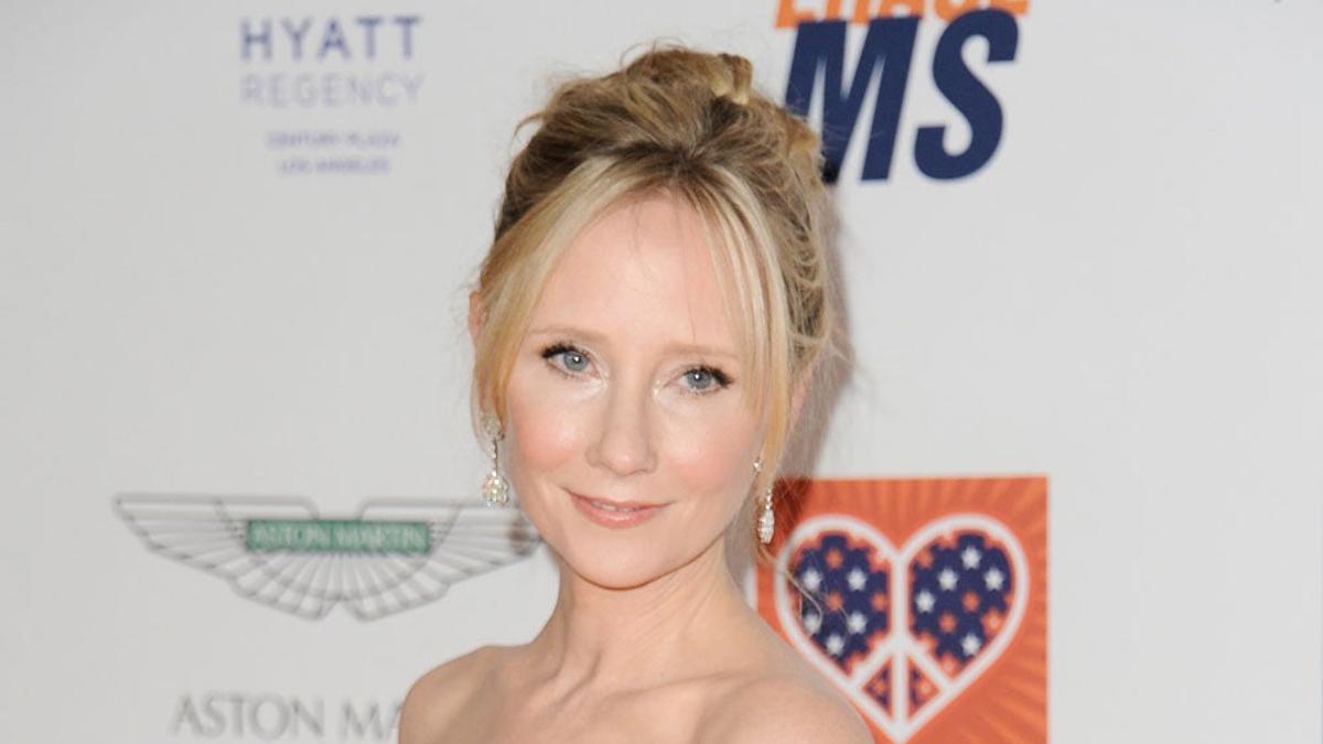 Anne Heche en un photocall