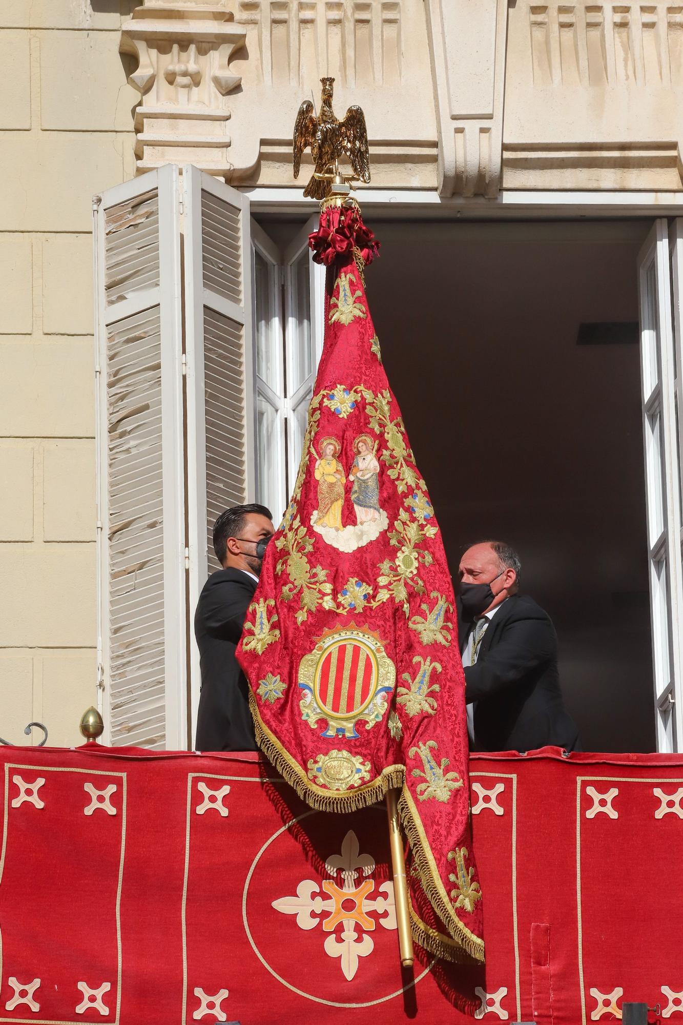 779 Aniversario de La Reconquista de Orihuela con la celebración institucional e histórica sin público por el covid