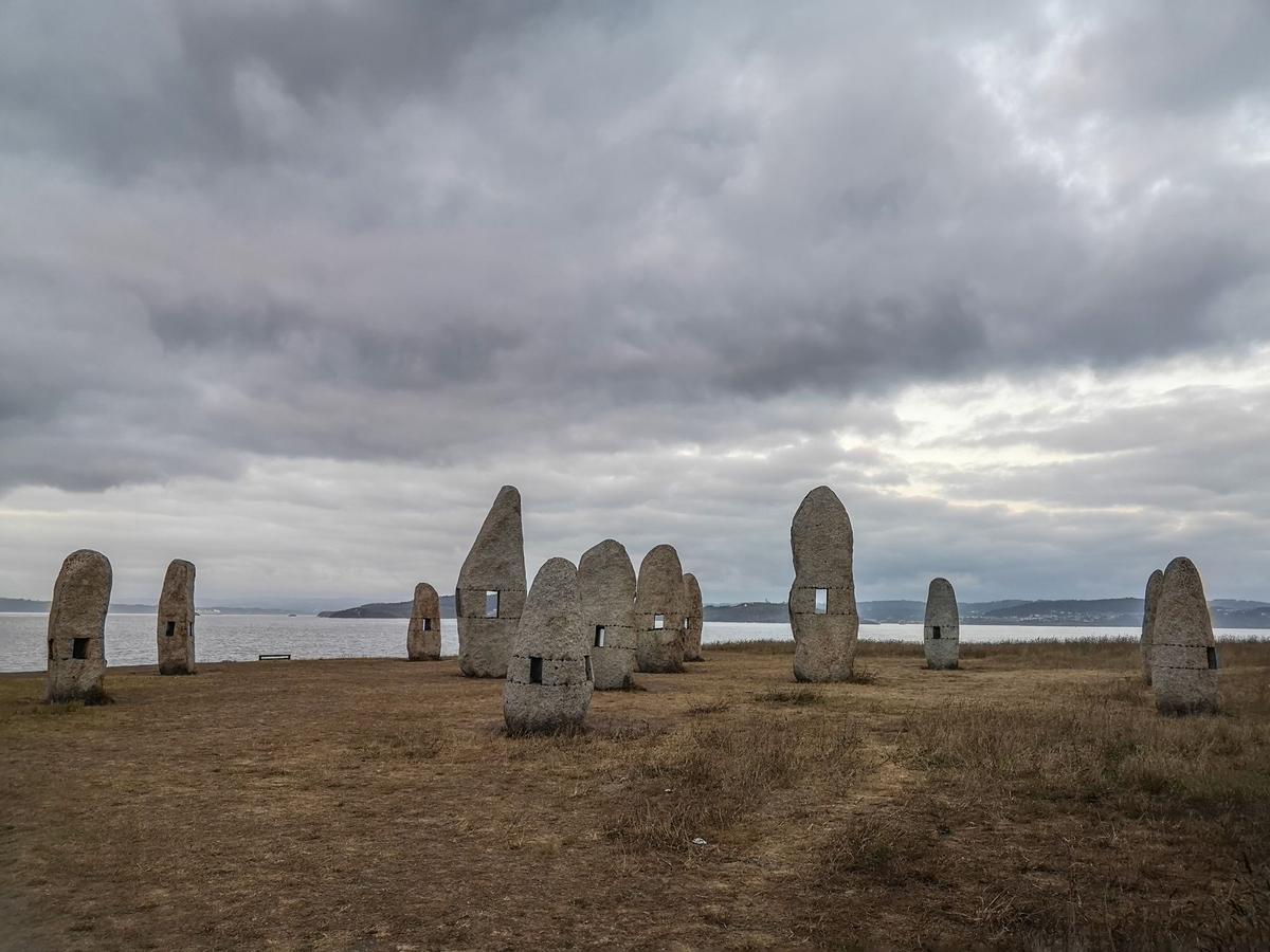 Menhires a Coruña