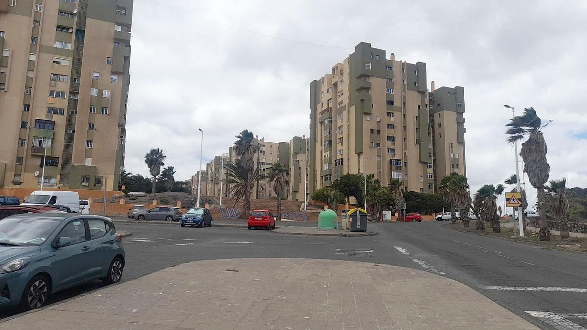 Imagen del barrio teldense de Jinámar.