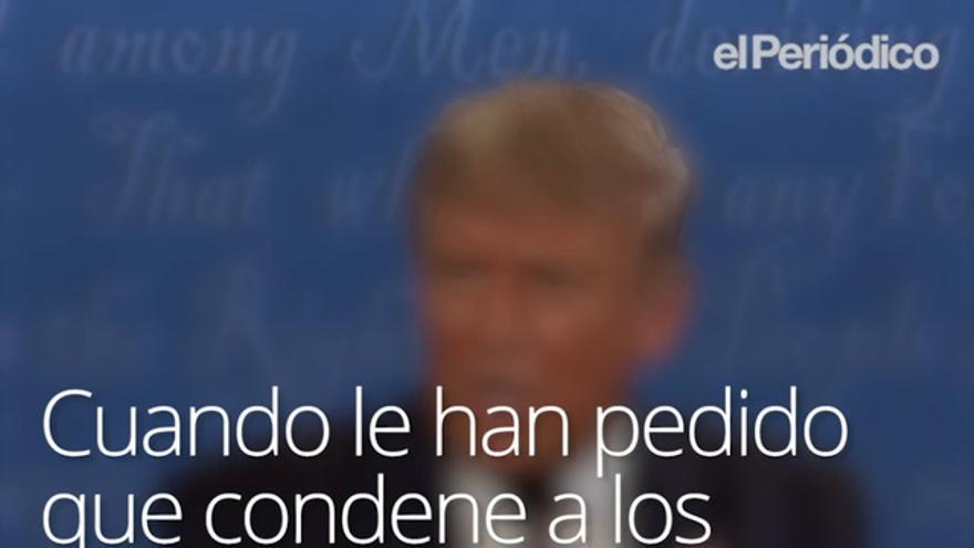 Los momentos destacados del debate Trump-Biden