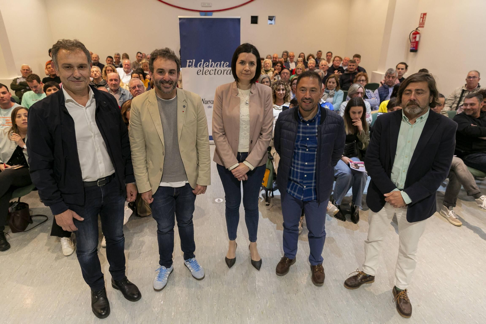 EN IMÁGENES: así fue el debate electoral organizado por LA NUEVA ESPAÑA en Gozón