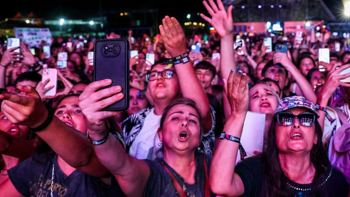 Público asistente al festival del pasado verano en la Azucreira de Portas.