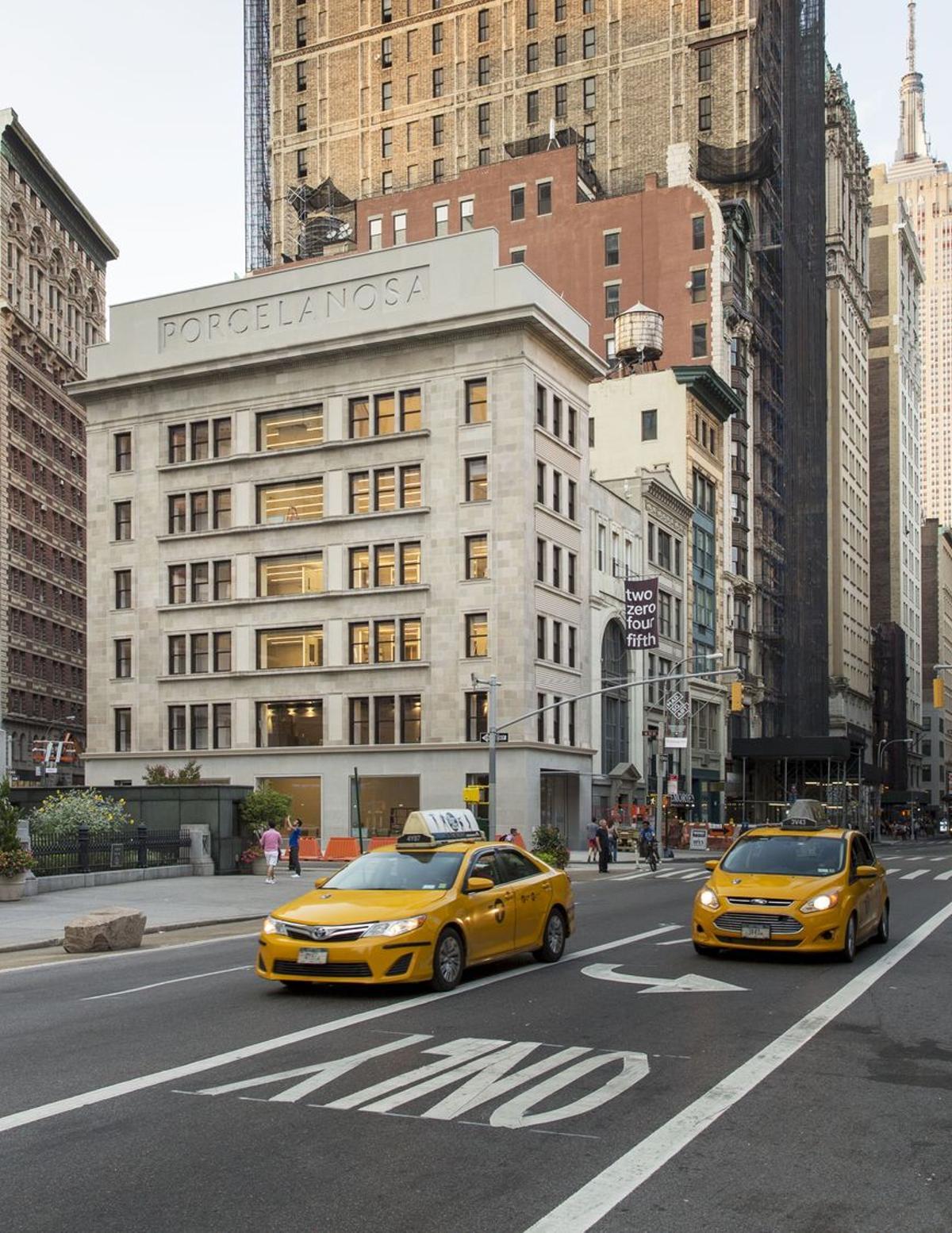 La tienda de Nueva York es uno de los emblemas de Porcelanosa.