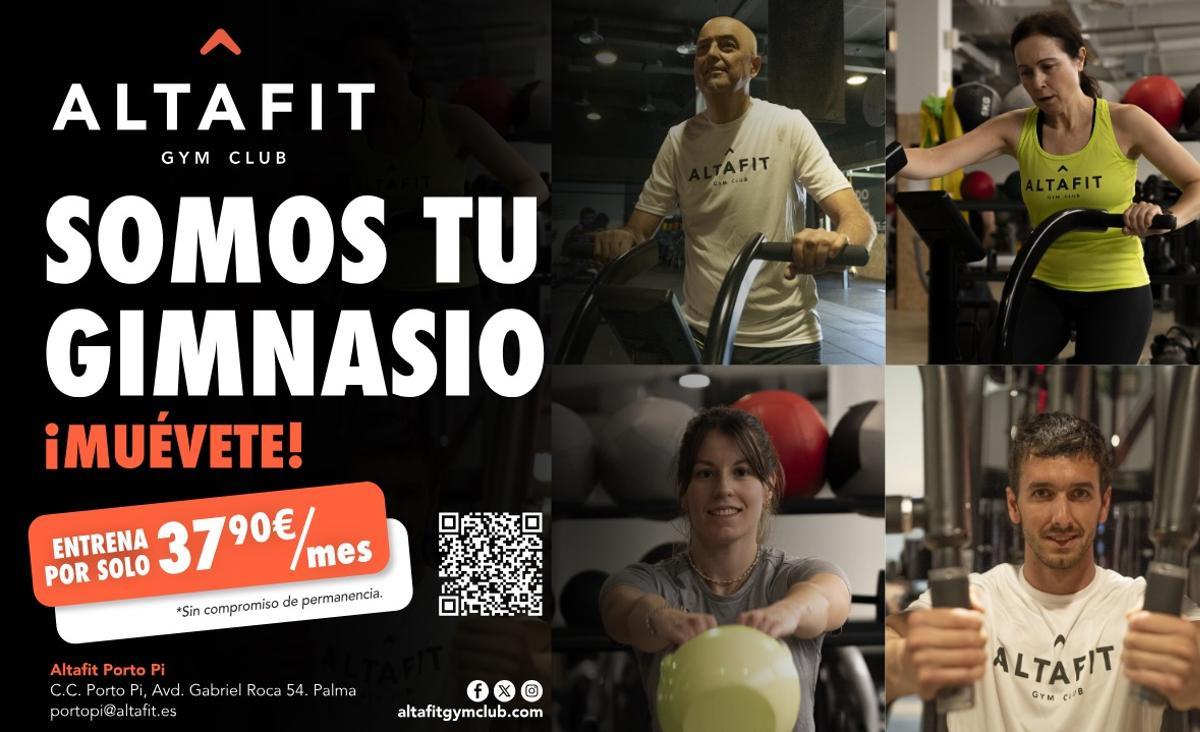 Gimnasios en Palma | Altafit Gym Club: fitness de calidad y accesible ...
