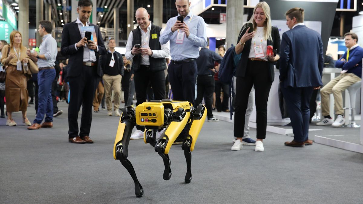 Ambiente del salón Smart City, en la Fira de Barcelona, en su edición de 2023.