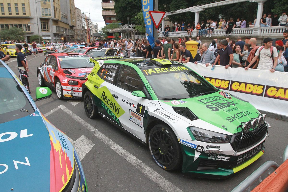 Ourense vivió con ilusión y expectación la presentación de la cita en pleno centro de la ciudad.