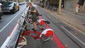 Una incidència bloqueja temporalment el Bicing de Barcelona