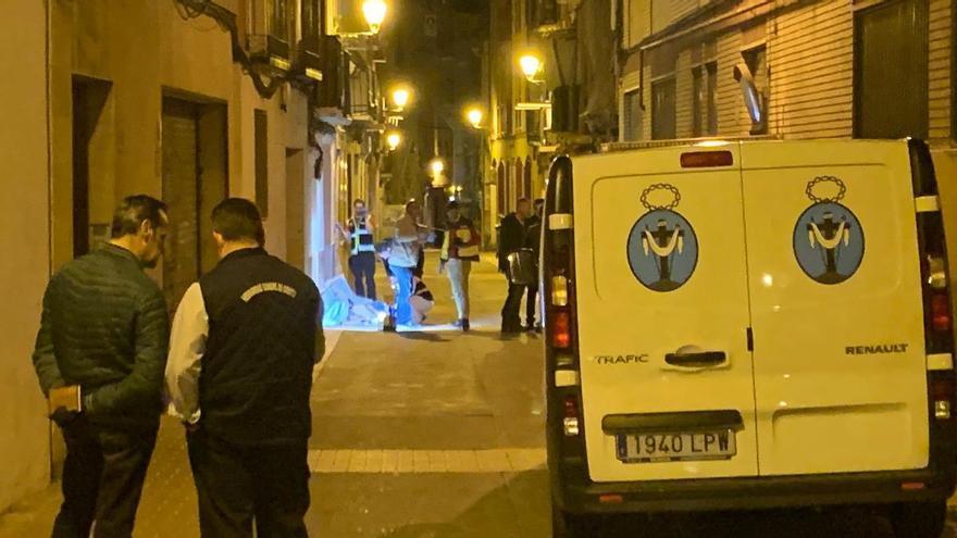 Un detenido por el presunto asesinato de una mujer en plena calle en Zaragoza