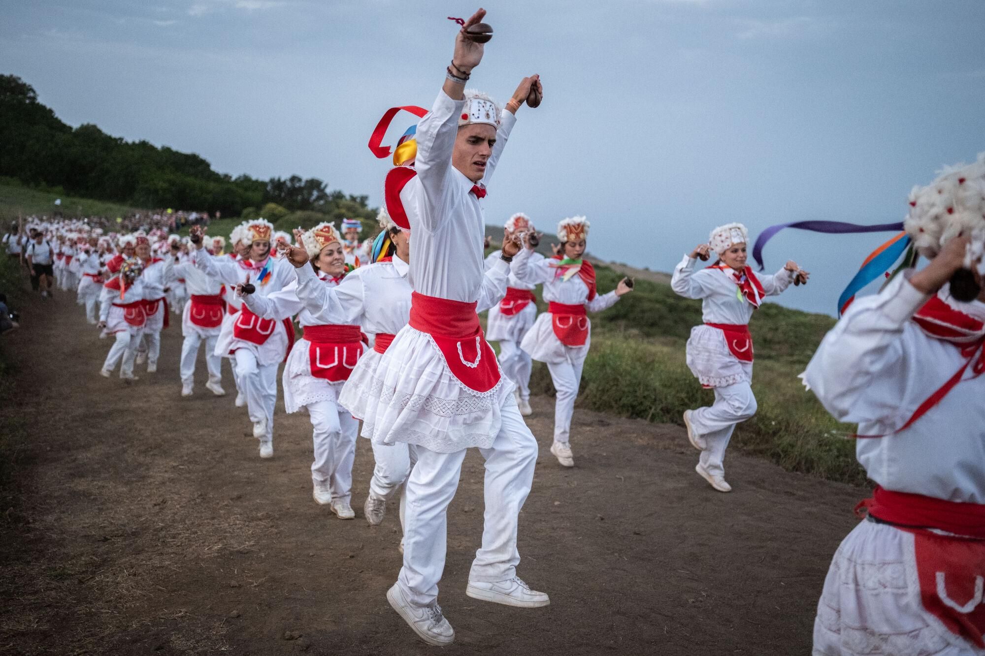 Bajada de la Virgen de Los Reyes en el Hierro