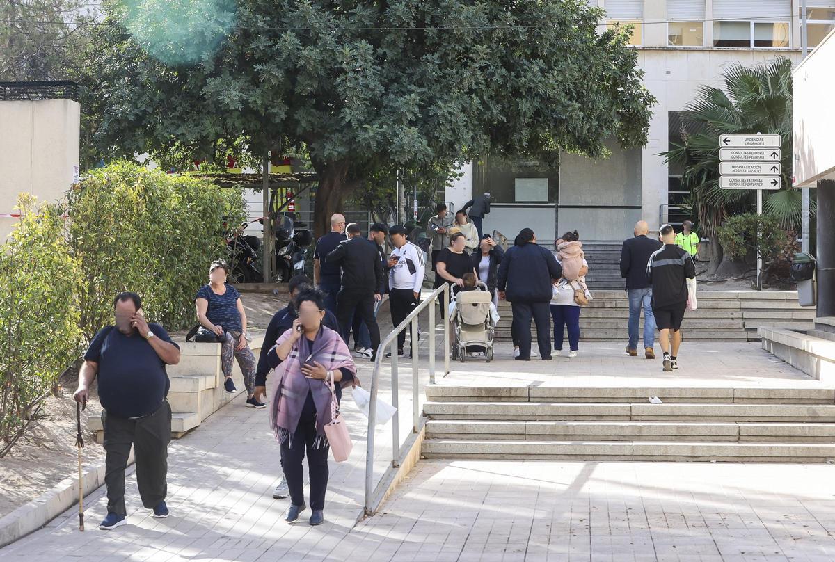 Puerta de Urgencias del Hospital de Alicante, este pasado otoño