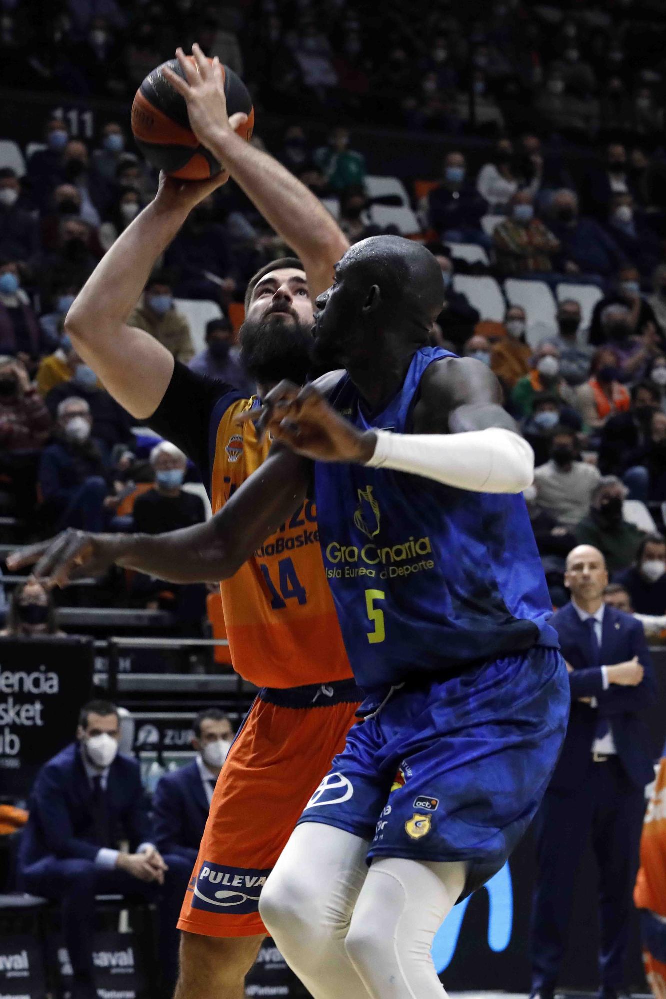 Partido Valencia Basket- Gran Canaria