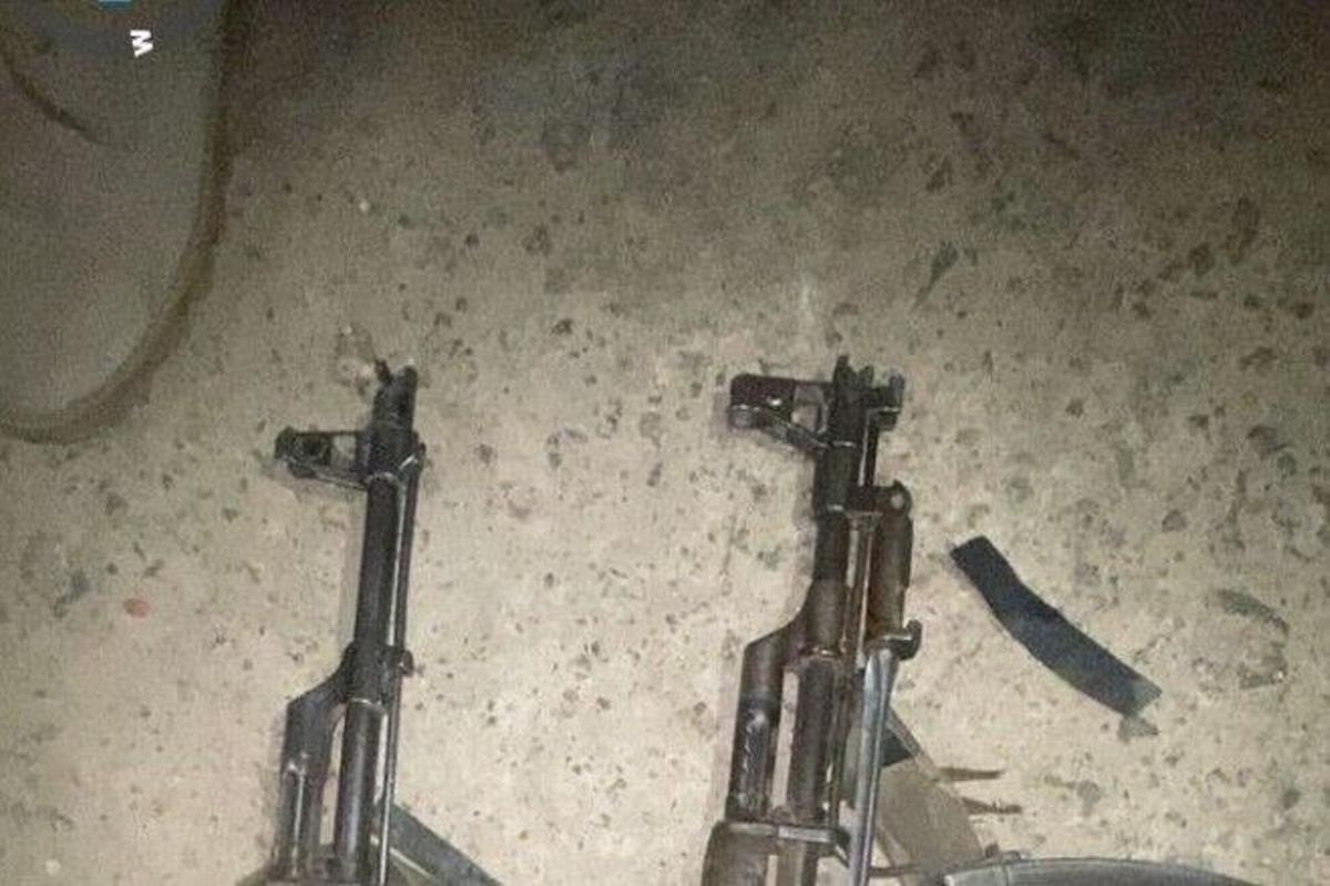 Fusiles AK-47 incautados a supuestos miembros de Boko Haram en Nigeria, en una imagen de archivo.