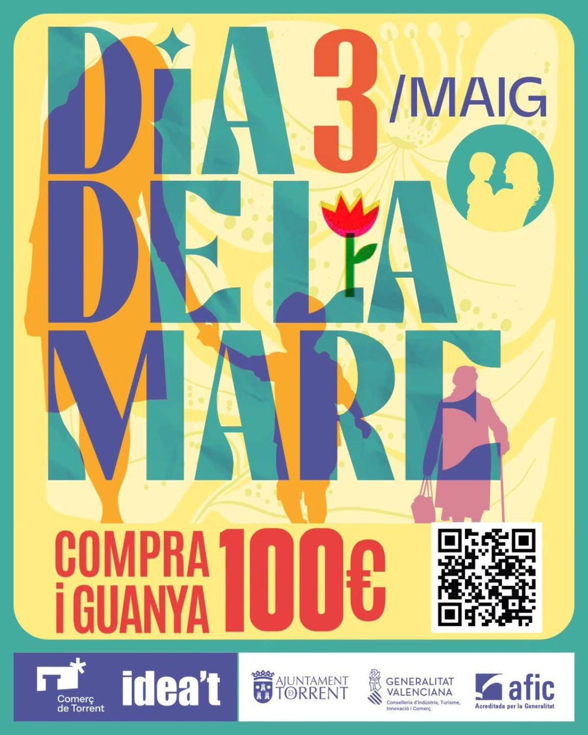 El cartel anunciador de la campaña comercial.