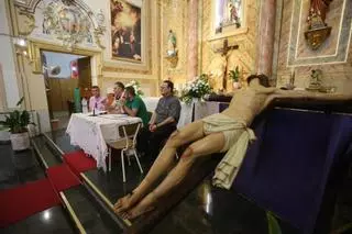 La restauración del Cristo del Hallazgo permite datarlo en finales del siglo XVI