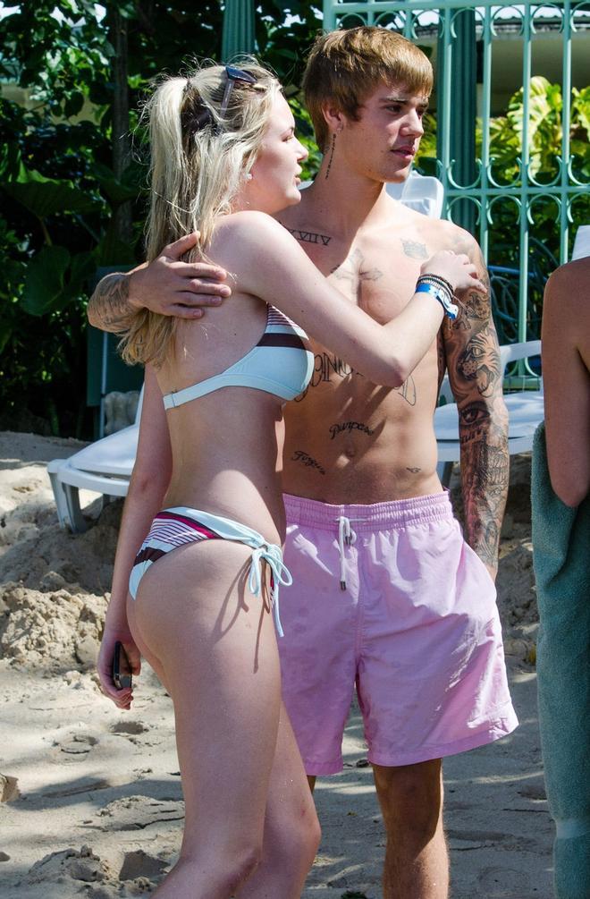 Justin Bieber en Barbados de vacaciones