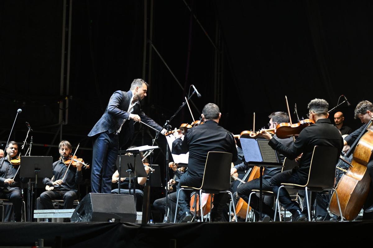 Actuación de Plácido Domingo en el SOM Festival