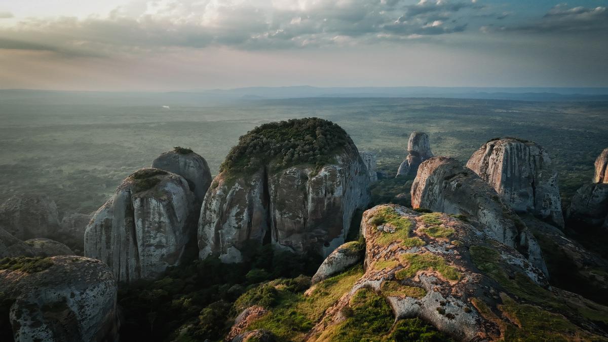 Pedras Negras, en Angola