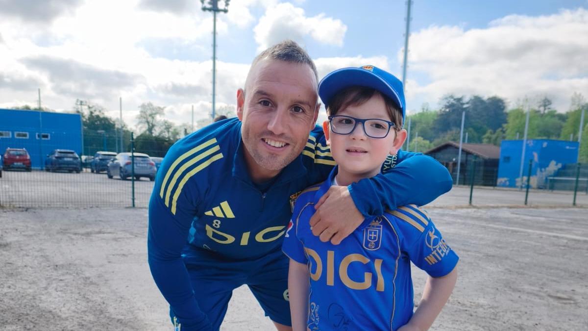 Cazorla, con Nico.