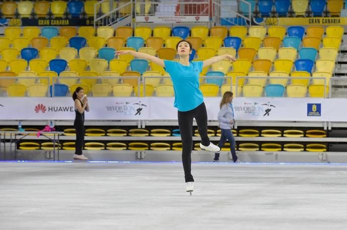 25-12-2018 LAS PALMAS DE GRAN CANARIA. Ensayos del espectáculo Revolution on Ice. Fotógrafo: ANDRES CRUZ