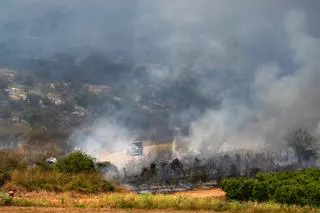 Los ataques de Hezbolá en el norte de Israel causan varios incendios forestales